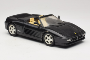 Ferrari 348 Spider Черен Със Сребърни Джанти Mira 1:18 6918 Метал — снимка 6 от 8
