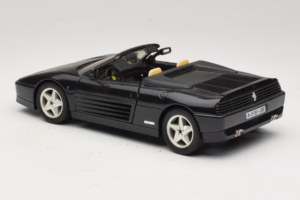 Ferrari 348 Spider Черен Със Сребърни Джанти Mira 1:18 6918 Метал — снимка 7 от 8
