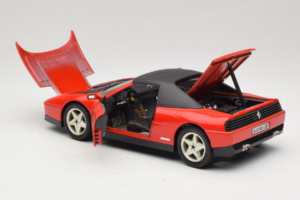 Ferrari 348 Spider Червен Mira 1:18 6180 Метал — снимка 5 от 8