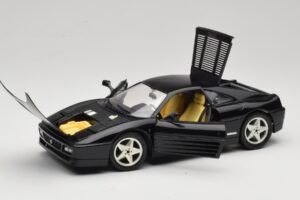 Ferrari 348 TB Черен Mira 1:18 6101-R1 Метал — снимка 3 от 8