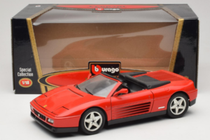 Ferrari 348 TB Червен Bburago 1:18 3039-P4 Метал — снимка 8 от 8