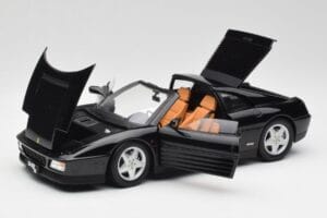 Ferrari 348 TS Черен Hot Wheels 1:18 X5481 Метал — снимка 2 от 8