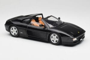 Ferrari 348 TS Черен Hot Wheels 1:18 X5481 Метал — снимка 6 от 8