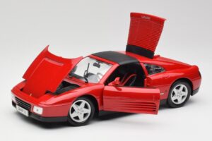 Ferrari 348 TS Червен Maisto 1:18 52119 Метал — снимка 2 от 8