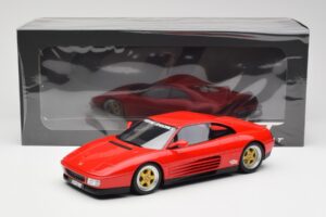 Ferrari 348 Twin Turbo Koenig Special Червен GT Spirit 1:18 GT472 Смола — снимка 6 от 6