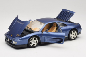 Ferrari 348tb Тъмносин Металик Bburago 1:18 3039-B1 Метал — снимка 2 от 8