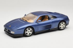 Ferrari 348tb Тъмносин Металик Bburago 1:18 3039-B1 Метал