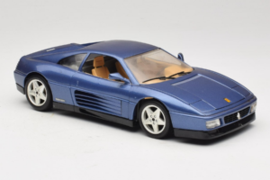 Ferrari 348tb Тъмносин Металик Bburago 1:18 3039-B1 Метал — снимка 6 от 8