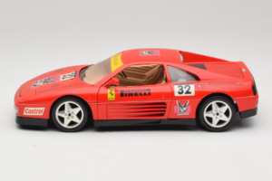 Ferrari 348 TB #32 Pirelli Червен 1989 Bburago 1:18 3039-P1 Метал — снимка 4 от 8