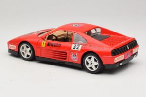 Ferrari 348 TB #32 Pirelli Червен 1989 Bburago 1:18 3039-P1 Метал — снимка 7 от 8