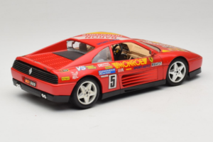 Ferrari 348 TB #5 Monroe Червен 1989 Bburago 1:18 3039-M1 Метал — снимка 3 от 8