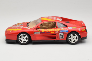 Ferrari 348 TB #5 Monroe Червен 1989 Bburago 1:18 3039-M1 Метал — снимка 4 от 8