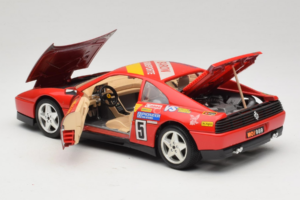 Ferrari 348 TB #5 Monroe Червен 1989 Bburago 1:18 3039-M1 Метал — снимка 5 от 8