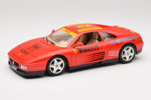 Ferrari 348tb Pirelli Червен Bburago 1:18 3039-P2 Метал