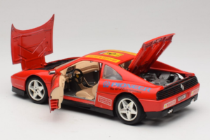 Ferrari 348tb Pirelli Червен Bburago 1:18 3039-P2 Метал — снимка 5 от 8