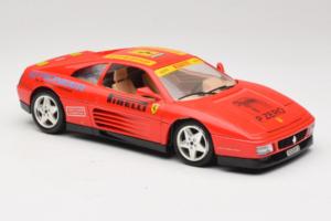 Ferrari 348tb Pirelli Червен Bburago 1:18 3039-P2 Метал — снимка 6 от 8