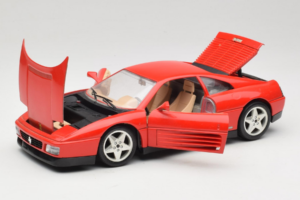 Ferrari 348tb Червен Bburago 1:18 3039-R1 Метал — снимка 2 от 8
