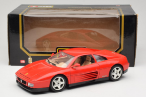 Ferrari 348tb Червен Bburago 1:18 3039-R1 Метал — снимка 8 от 8