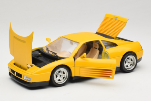 Ferrari 348 TB Жълт Replacement Box Bburago 1:18 3039-R2 Метал — снимка 2 от 8