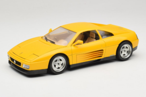 Ferrari 348 TB Жълт Replacement Box Bburago 1:18 3039-R2 Метал