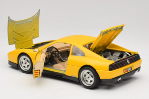 Ferrari 348 TB Жълт Replacement Box Bburago 1:18 3039-R2 Метал — снимка 5 от 8