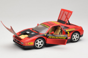 Ferrari 348 ts Evoluzione #1 Червен Mira 1:18 6112 Метал — снимка 2 от 8