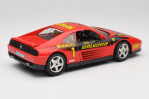 Ferrari 348 ts Evoluzione #1 Червен Mira 1:18 6112 Метал — снимка 3 от 8