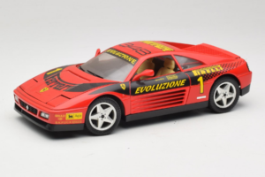 Ferrari 348 ts Evoluzione #1 Червен Mira 1:18 6112 Метал