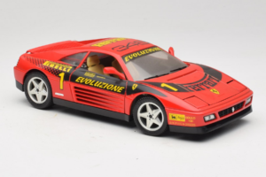 Ferrari 348 ts Evoluzione #1 Червен Mira 1:18 6112 Метал — снимка 6 от 8
