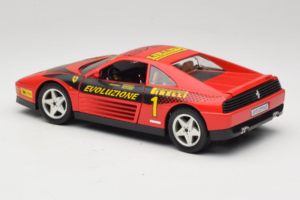 Ferrari 348 ts Evoluzione #1 Червен Mira 1:18 6112 Метал — снимка 7 от 8