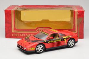 Ferrari 348 ts Evoluzione #1 Червен Mira 1:18 6112 Метал — снимка 8 от 8