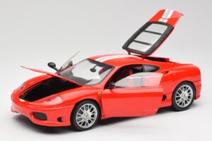 Ferrari 360 Challenge Stradale Червен Hot Wheels 1:18 C0407 Метал — снимка 2 от 8