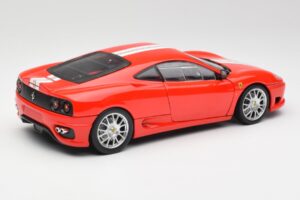 Ferrari 360 Challenge Stradale Червен Hot Wheels 1:18 C0407 Метал — снимка 3 от 8