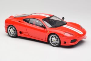 Ferrari 360 Challenge Stradale Червен Hot Wheels 1:18 C0407 Метал — снимка 6 от 8