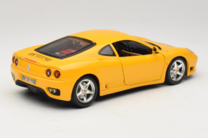 Ferrari 360 Modena 25 Jahre FMC Жълт Bburago 1:18 3358-Y1 Метал — снимка 3 от 8