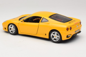 Ferrari 360 Modena 25 Jahre FMC Жълт Bburago 1:18 3358-Y1 Метал — снимка 7 от 8