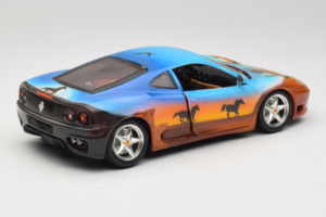 Ferrari 360 Modena Bracio Gotz Running Horses Livery Bburago 1:18 3358-B1 Метал — снимка 3 от 8
