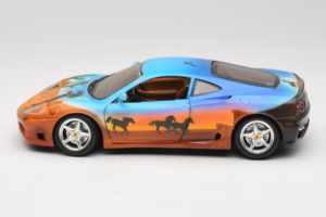 Ferrari 360 Modena Bracio Gotz Running Horses Livery Bburago 1:18 3358-B1 Метал — снимка 4 от 8