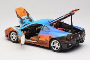 Ferrari 360 Modena Bracio Gotz Running Horses Livery Bburago 1:18 3358-B1 Метал — снимка 5 от 8