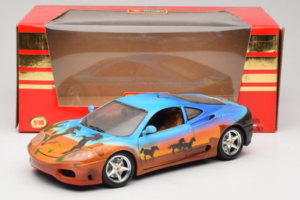 Ferrari 360 Modena Bracio Gotz Running Horses Livery Bburago 1:18 3358-B1 Метал — снимка 8 от 8