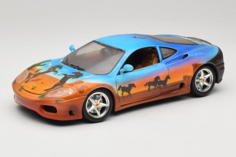 Ferrari 360 Modena Bracio Gotz Running Horses Livery Bburago 1:18 3358-B1 Метал