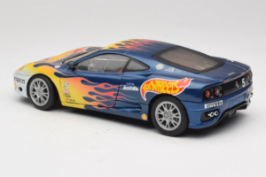 Ferrari 360 Modena Challenge #5 Hot Wheels Purple Fire Livery 1999 Bburago 1:18 29619 Метал — снимка 7 от 8