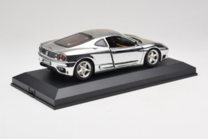 Ferrari 360 Modena Chrome Silver Лимитирана Серия Exclusive Cars 1:18 EC004 Метал — снимка 4 от 9