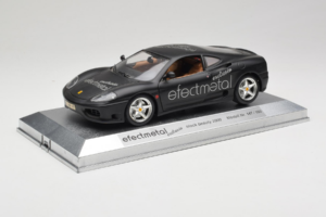 Ferrari 360 Modena Efecmetal Черен Мат Лимитирана Серия Exclusive Cars 1:18 EC003 Метал — снимка 2 от 8