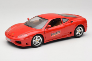 Ferrari 360 Modena Energizer Червен Bburago 1:18 3358-P3 Метал