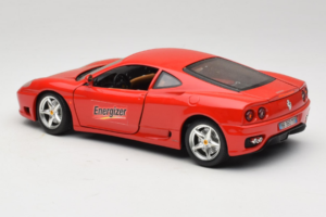Ferrari 360 Modena Energizer Червен Bburago 1:18 3358-P3 Метал — снимка 7 от 8