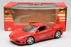 Ferrari 360 Modena Energizer Червен Bburago 1:18 3358-P3 Метал — снимка 8 от 8
