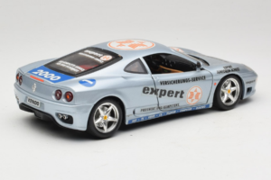 Ferrari 360 Modena Expert #1 Сребрист Bburago 1:18 3348-S1 Метал — снимка 3 от 8