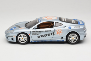 Ferrari 360 Modena Expert #1 Сребрист Bburago 1:18 3348-S1 Метал — снимка 4 от 8