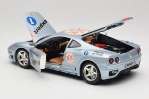 Ferrari 360 Modena Expert #1 Сребрист Bburago 1:18 3348-S1 Метал — снимка 5 от 8